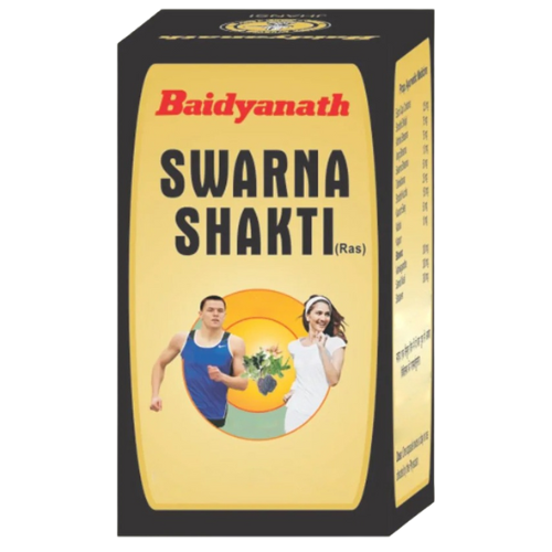 Baidyanath Swarna Shakti Ras – 20 Capsules | Ayurvedic Immunity & Vitality Booster