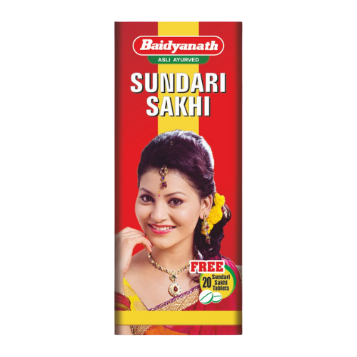 Baidyanath Sundari Sakhi – 450ml Syrup + 45 Tablets | Ayurvedic Women's Health Tonic