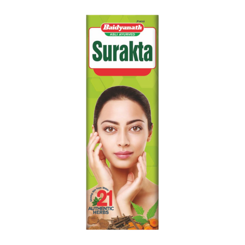 Baidyanath Surakta Syrup – 450ml | Ayurvedic Blood Purifier for Clear Skin & Liver Health